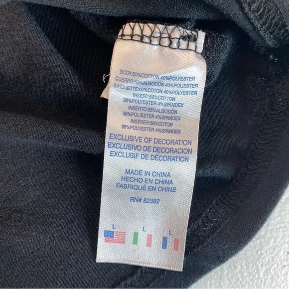 Champion Camouflage Black Long Sleeve T-Shirt Size L - Picture 7 of 7